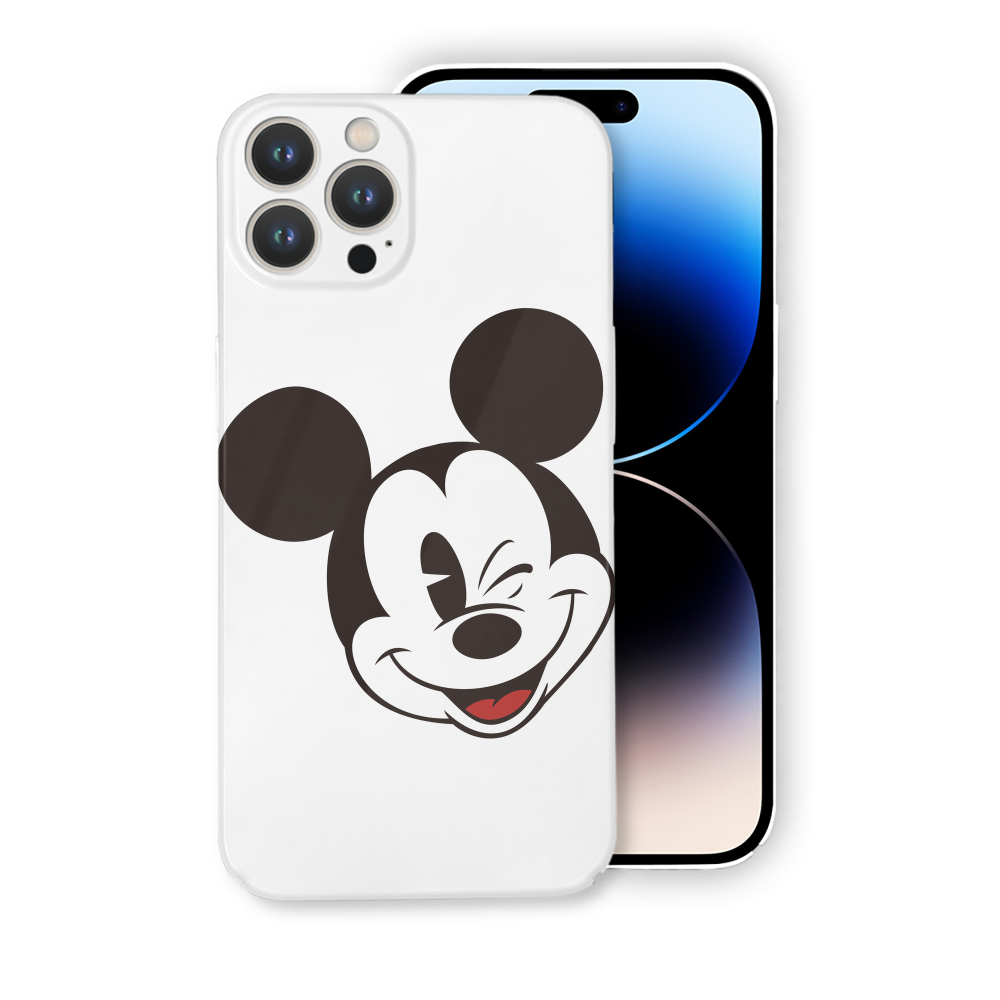 （画像用） ミッキーマウス Mickey Mouse 【iPhone 14シリーズ対応】ハードケース